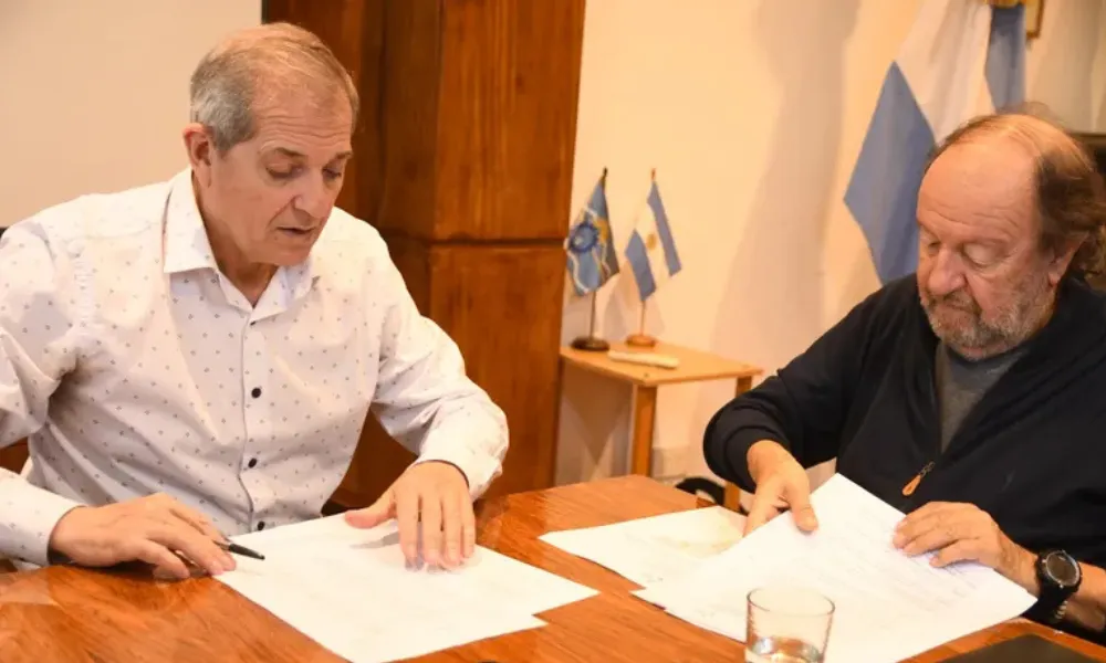 Firma de convenio