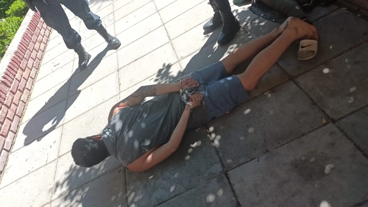 Ladrón atrapado en Trelew 