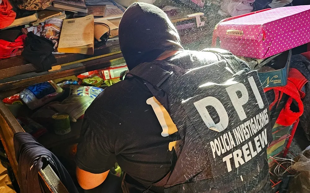 allanamiento policía Chubut