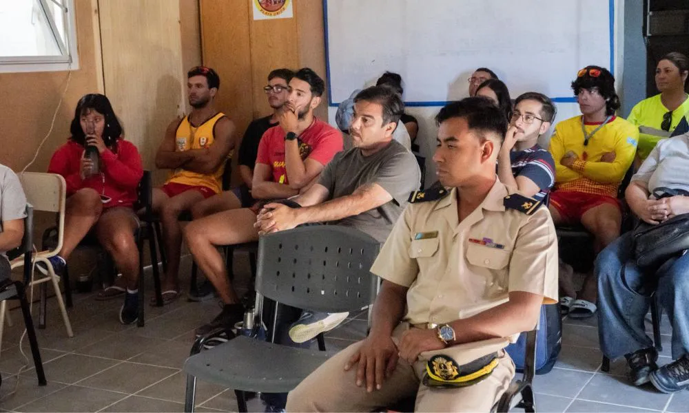 Guardavidas reforzaron criterios ante fauna marina