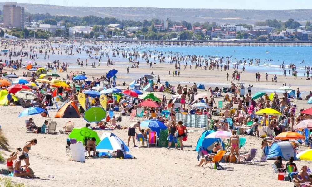 Sol y playa en Puerto Madryn