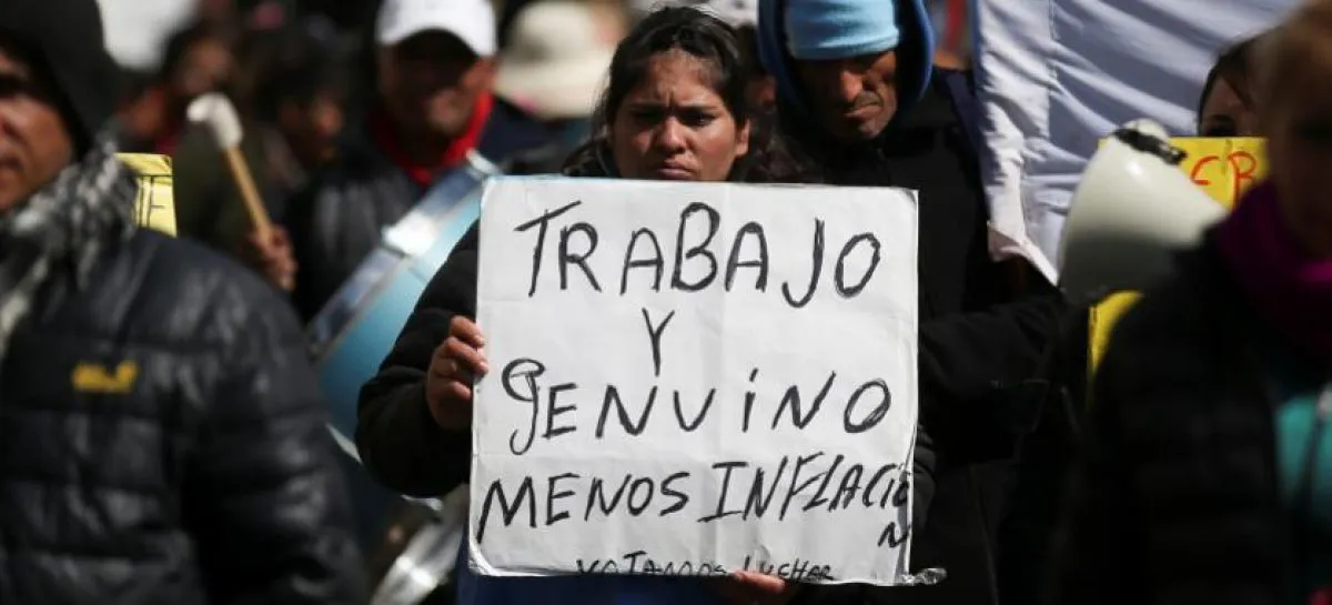 Desempleo y trabajo en Argentina