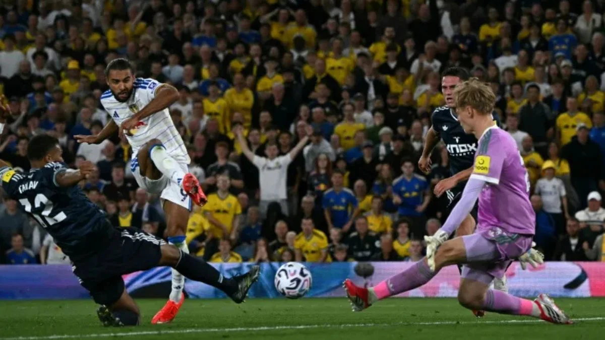 Leeds goleó al Newcastle por 4 a 1