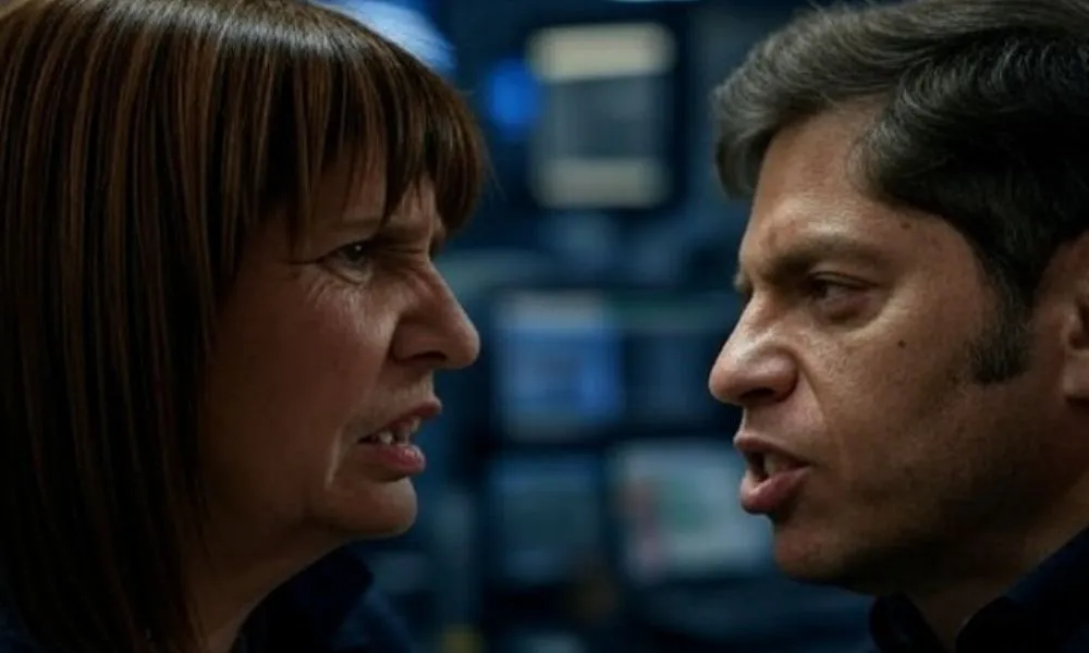 Patricia Bullrich y Axel Kicillof