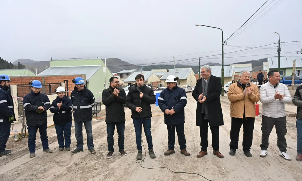 Obra de gas para Valle Chico