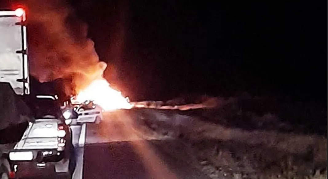auto quemado
