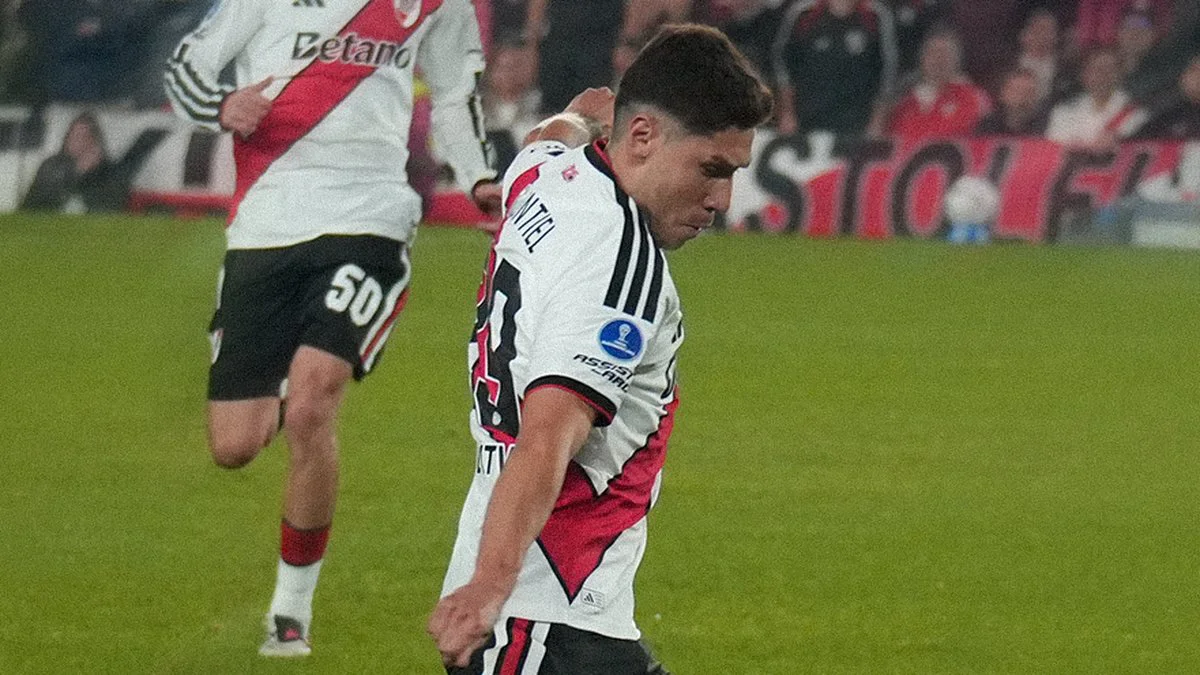 Jugador de River foto X River Plate oficial