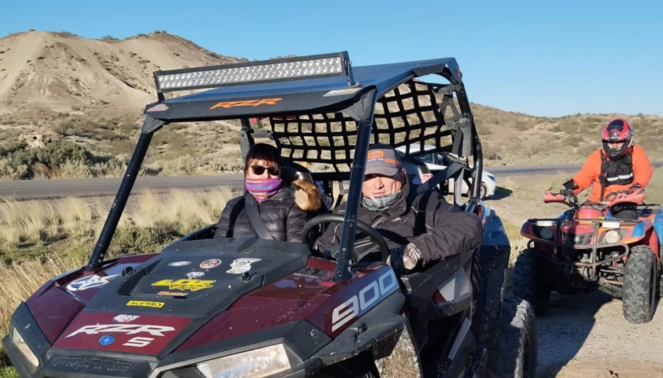 Rastrillaje con UTV y cuatriciclo