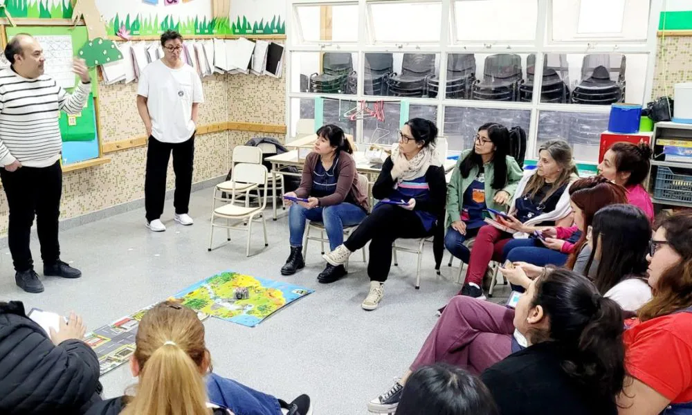 Docentes de Nivel Inicial de Comodoro incorporan tecnología digital al aula