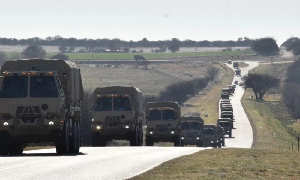 Militares en las rutas de La Pampa