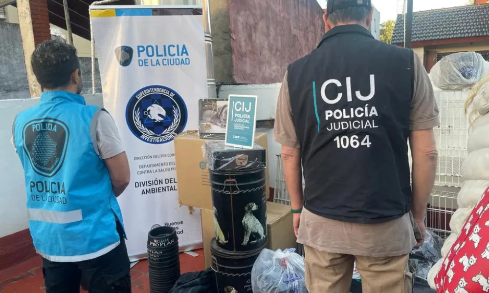 Criadero ilegal de animales