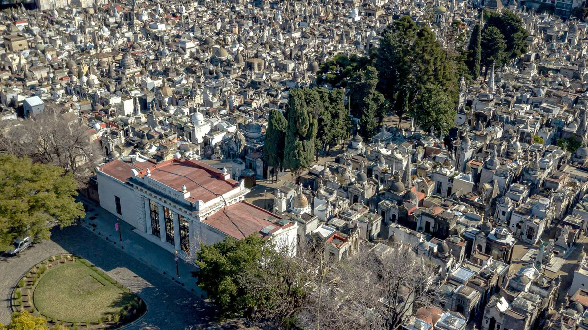 Cementerio de la Recoleta. Foto Clarín