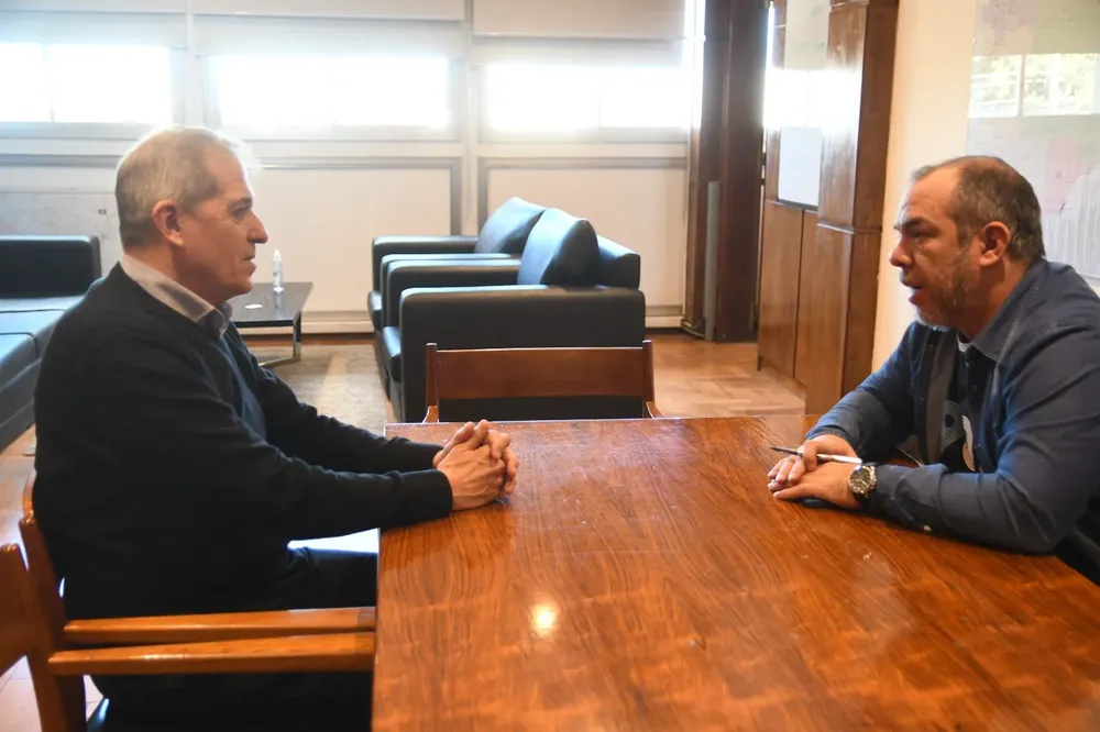 José Luís Punta se reunió con José Grazzini