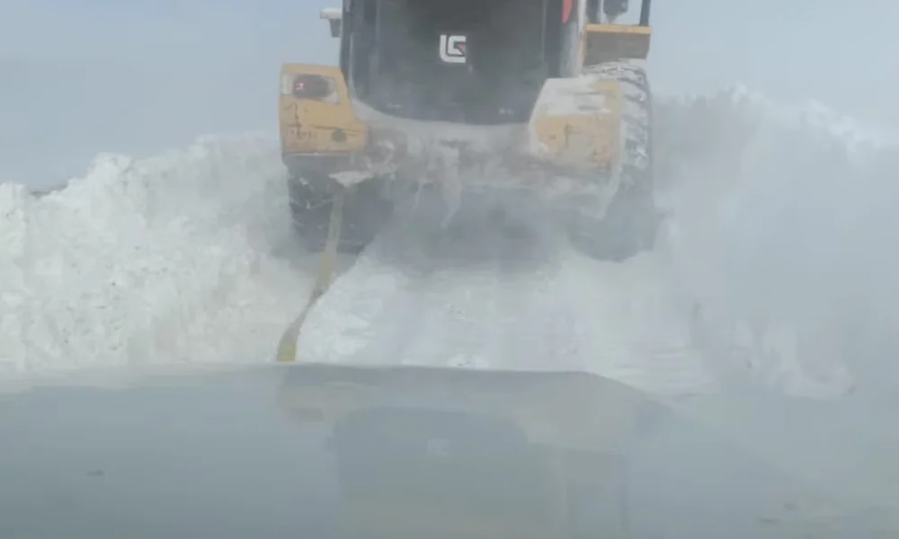 Temporal de nieve en Catamarca Foto Infobae