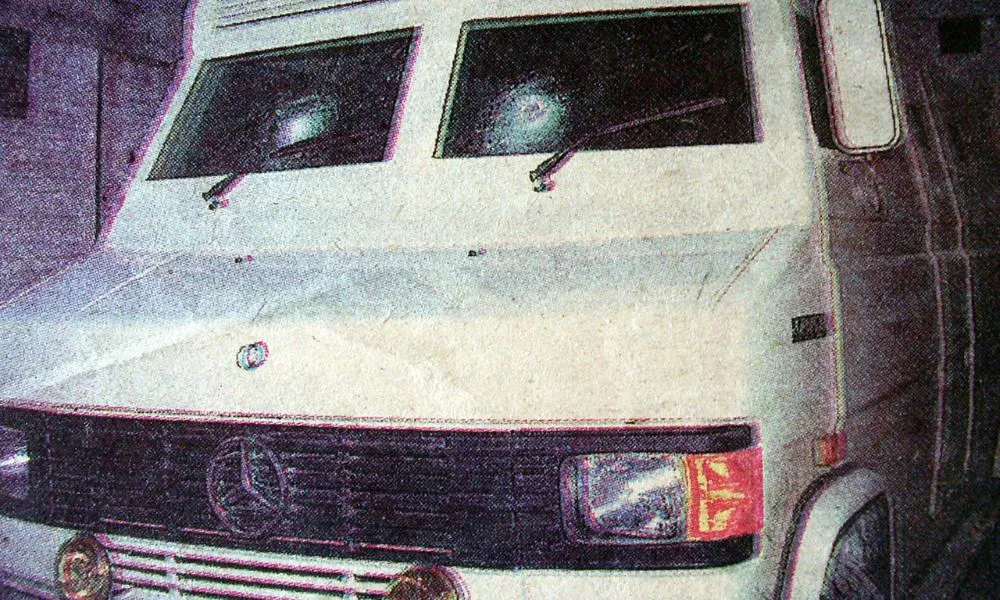 Archivo asalto al blindado foto color