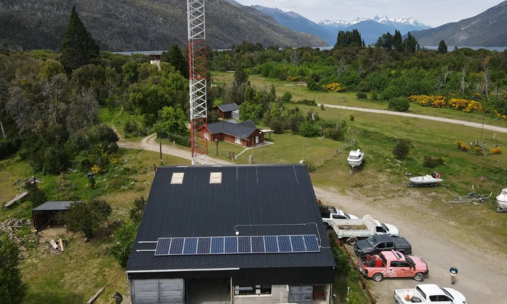 Energia solar en Lago Puelo