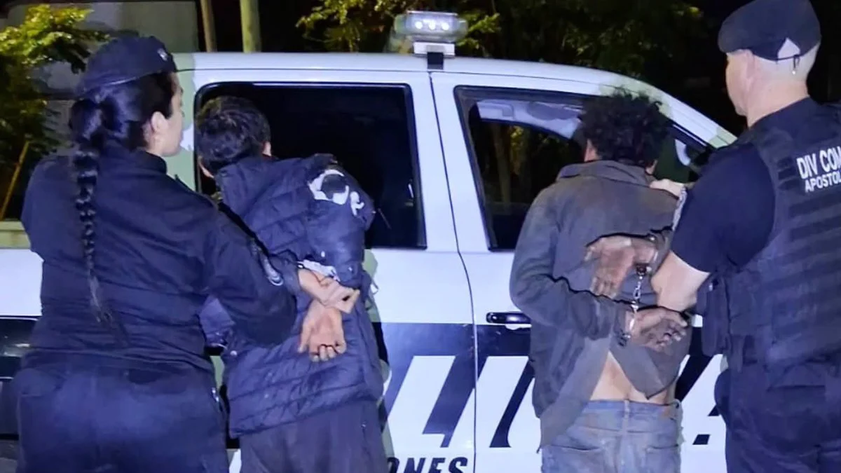 Detenidos por robo de cables de un transformador