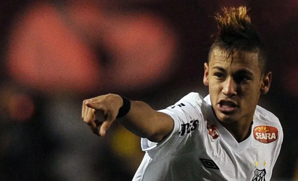 neymar al santos