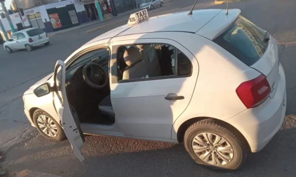 taxi atacado