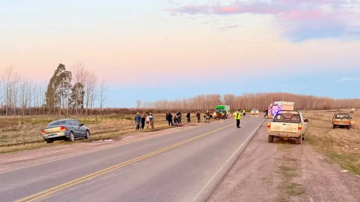 Atropellan a un peon rural