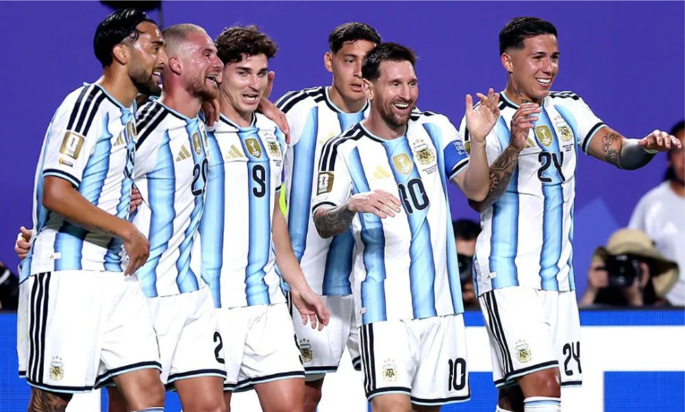 La Selección Argentina volverá a lucir la combinación utilizada en su estreno en la Copa.
