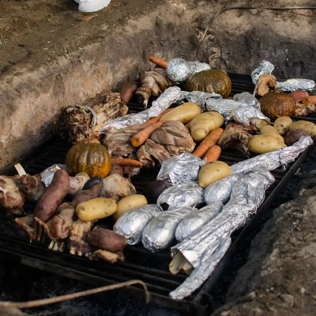 Encuentro de gastronomía ancestral en Gualjaina