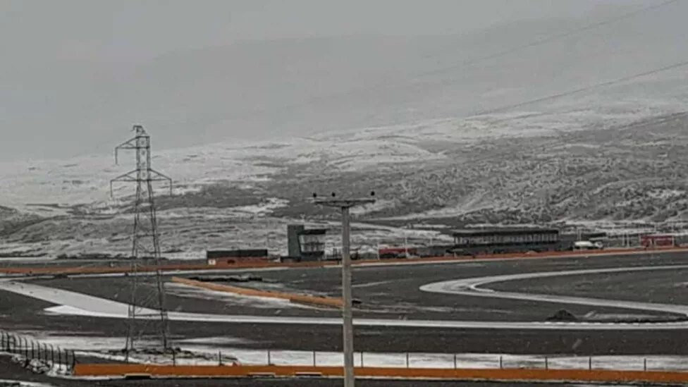 nieve autodromo calafate