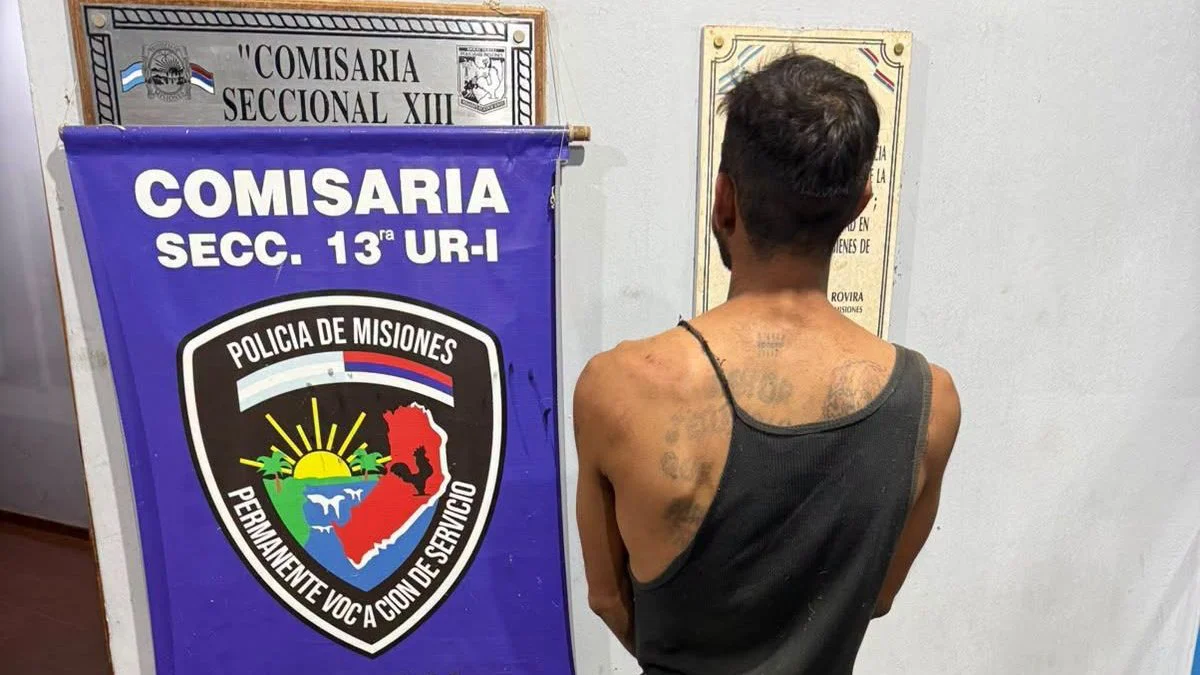Pareja detenida en Posadas