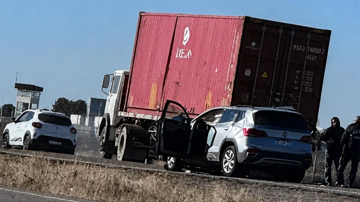Accidente ruta