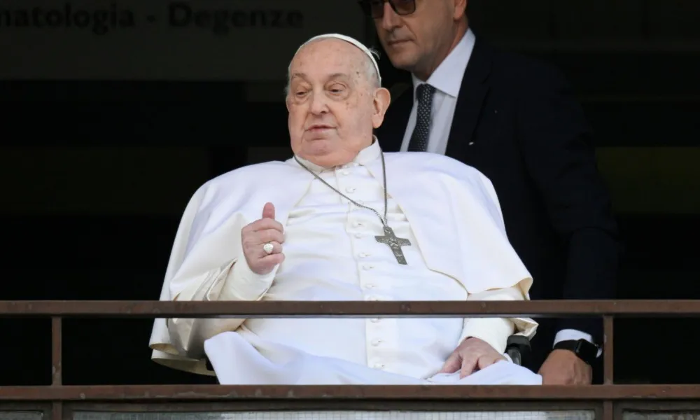 Francisco reapareció. Foto: Noticias del Vaticano