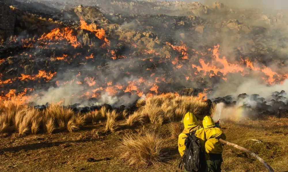 Incendio en Córdoba