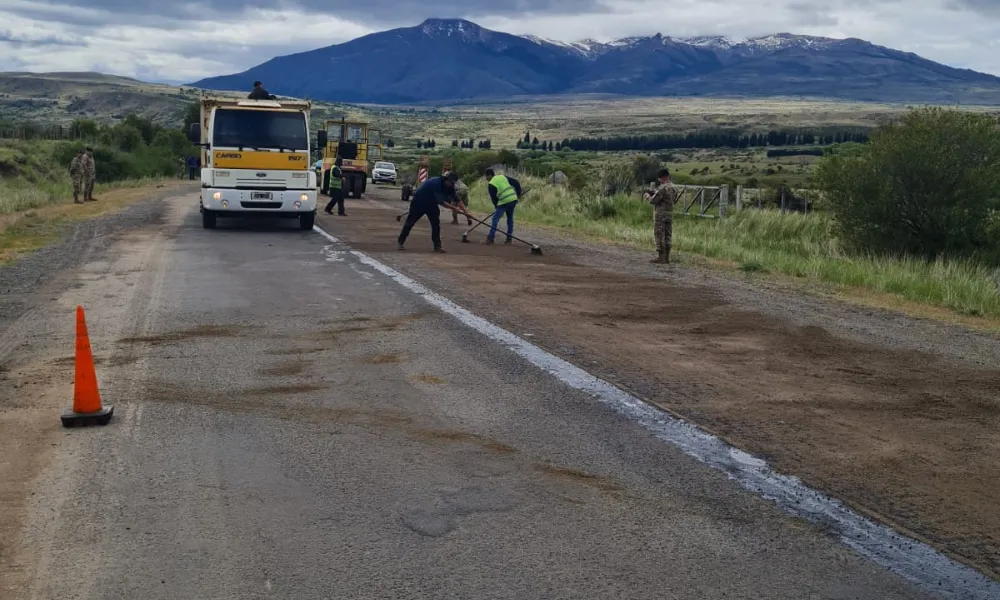 Reparan ruta provincial 72