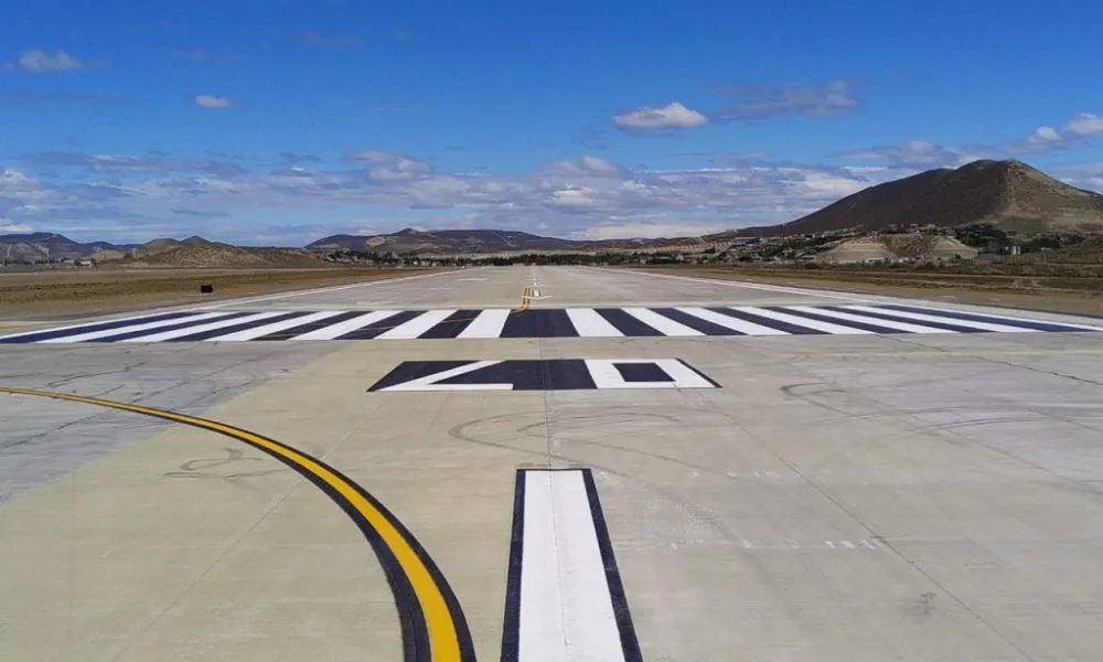 Pista del aeropuerto de Comodoro Rivadavia
