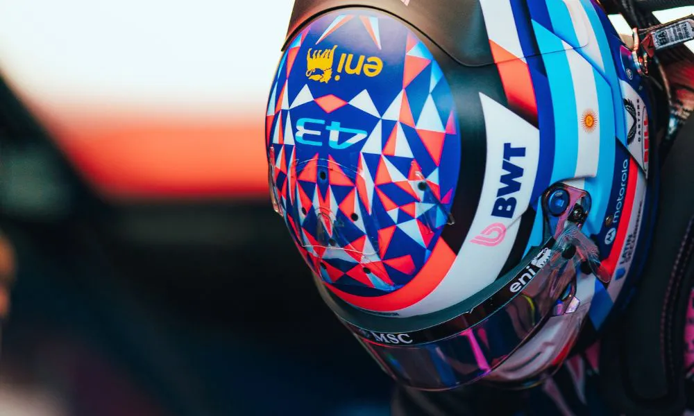 Franco Colapinto en Alpine foto Alpine Team X