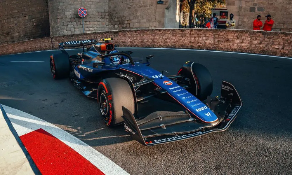 Franco Colapinto en Bakú