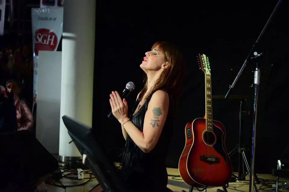 Fabiana Cantilo en Comodoro Rivadavia