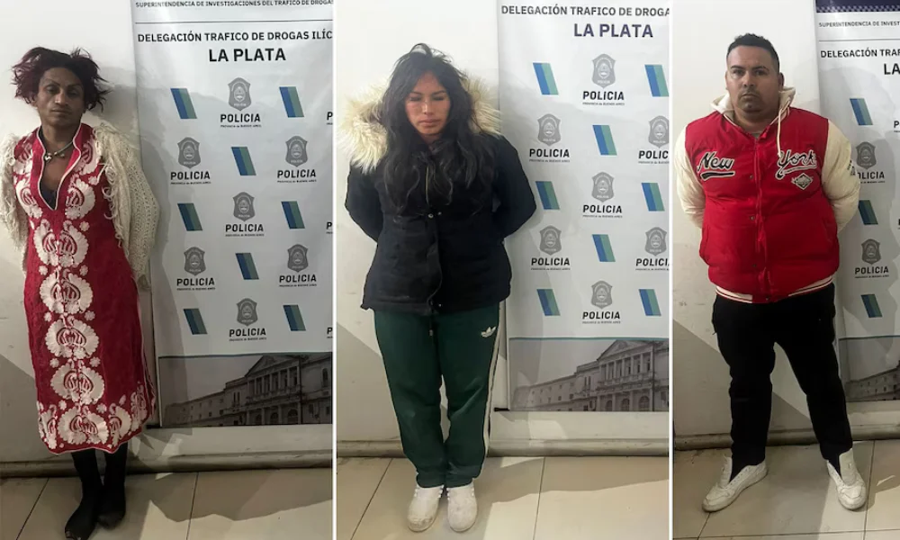 Tres detenidos por vender droga