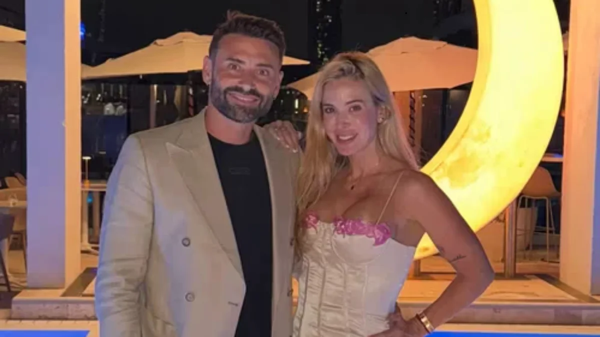 Quién es Nicolás Trombino, el novio de Jésica Cirio al que le encontraron armas Foto Redes sociales