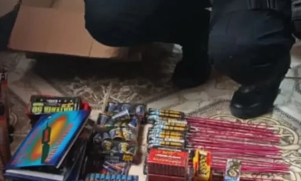 Decomiso de pirotecnia 