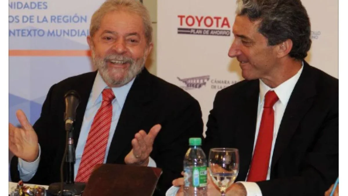 Lula y Pepe Scioli