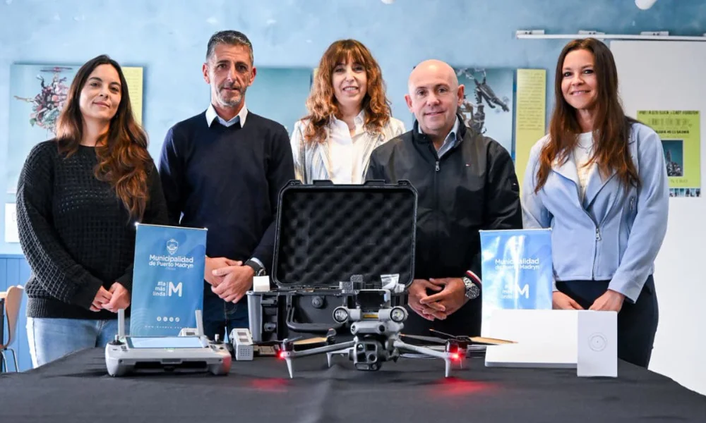 Presentación de Dron Térmico