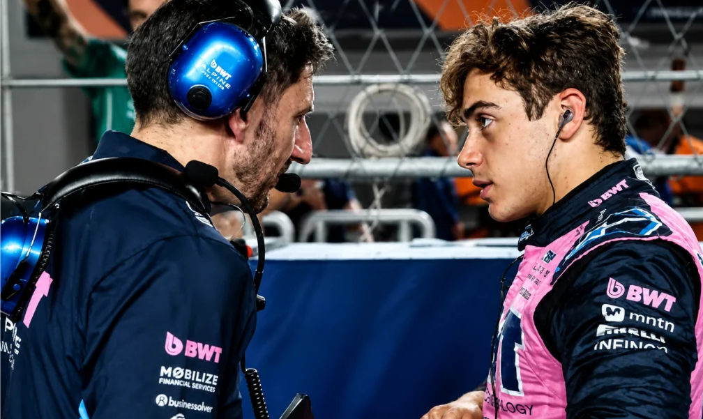 Franco clasificó octavo para la Sprint y recibió una felicitación especial por radio.