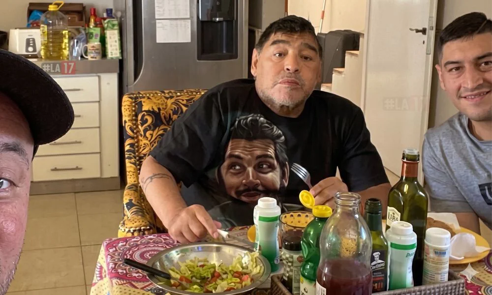 Maradona foto del Juicio