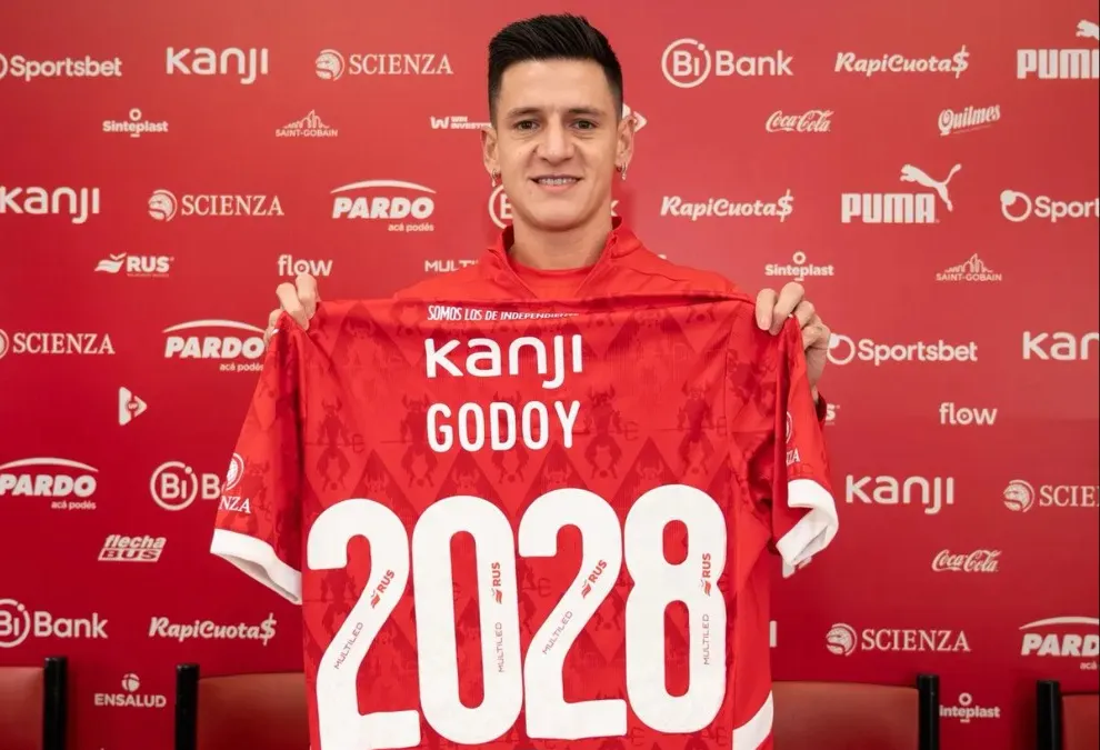 Leonardo Godoy ya es jugador de Independiente