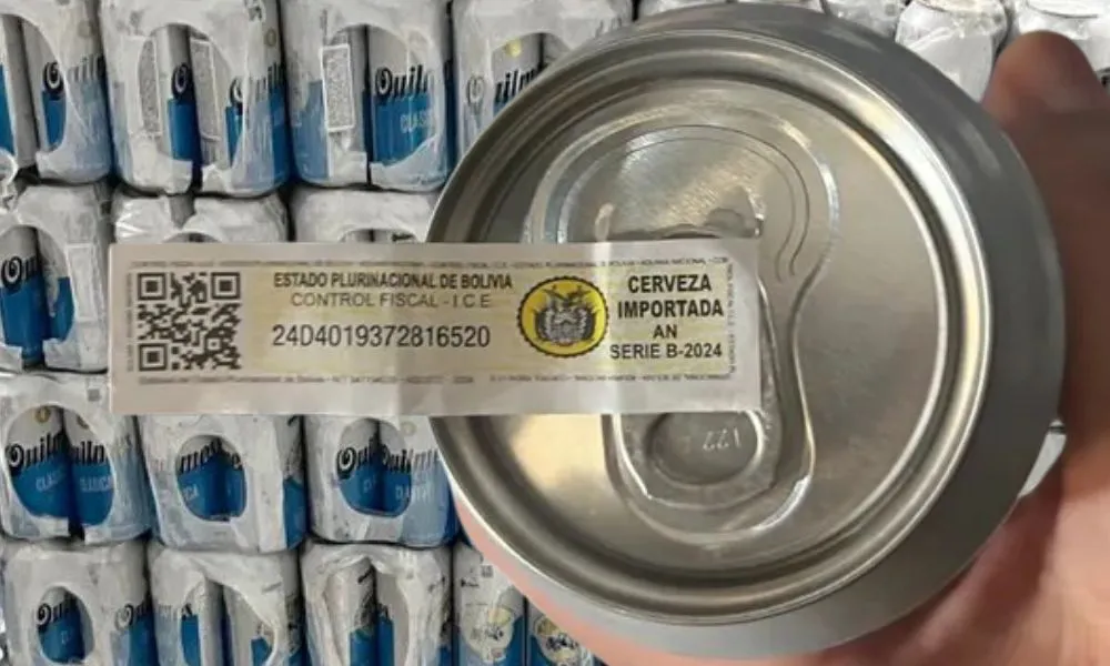 Cerveza Quilmes de origen boliviano secuestrada en Comodoro
