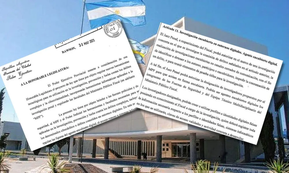 Legislatura de Chubut con proyecto de Ley