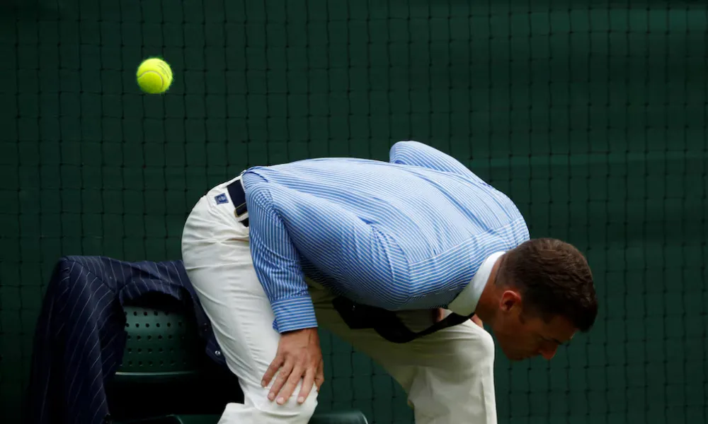 Wimbledon se queda sin jueces de linea