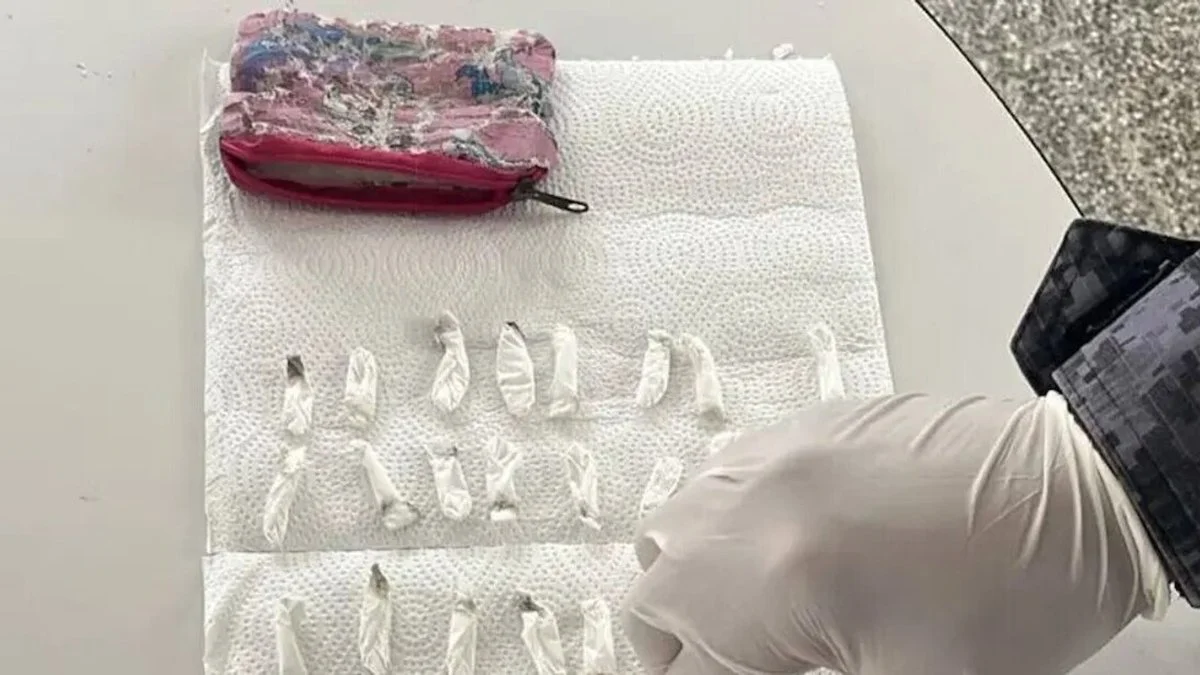 Un nene de dos años llevó 71 bolsas de cocaína al jardín