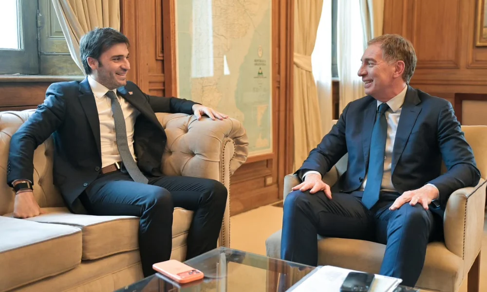 Ignacio Torres y Diego Santilli
