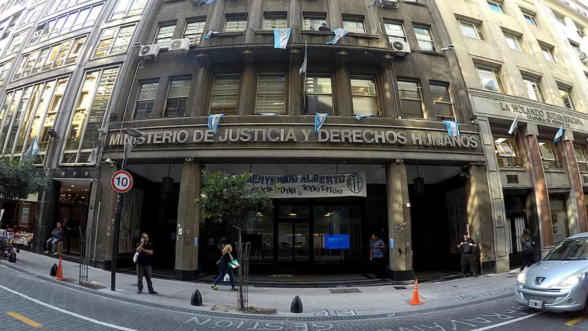 Ministerio de Justicia. Foto Gustavo Gavotti/Infobae